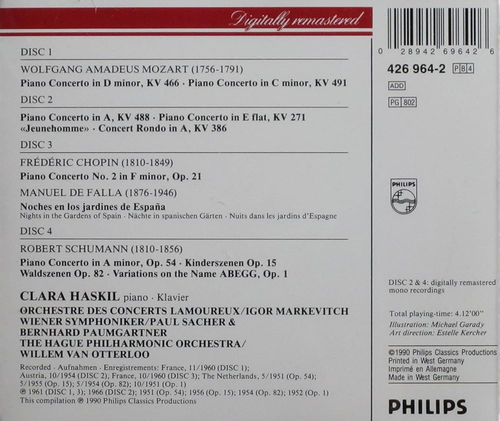 その他 LP Clara Haskil Recordings by Clara Haskil | Now available to stream and